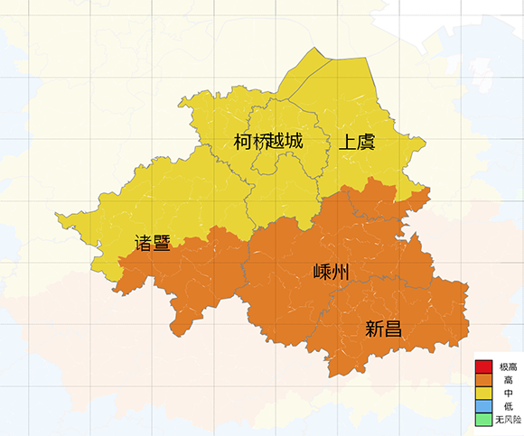 嵊州今夜有风险刚刚绍兴市防指紧急部署